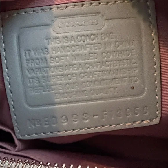 Vintage Coach Hamilton Pebbled Leather Hobo - Picture 9 of 11